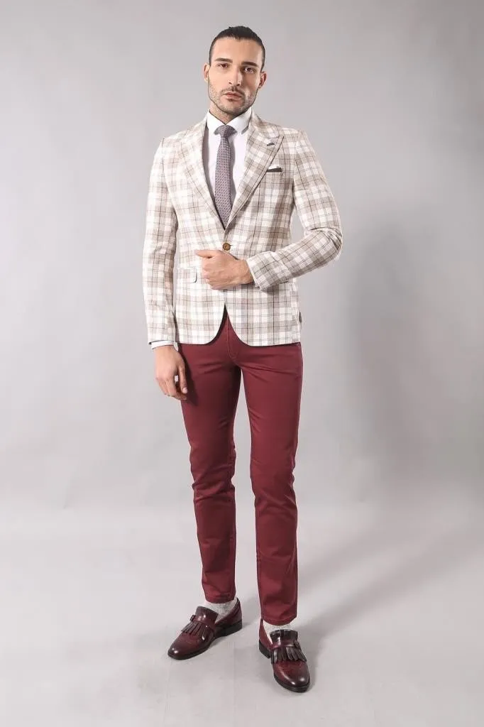 15480 Beige Blazer