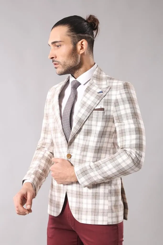 15480 Beige Blazer