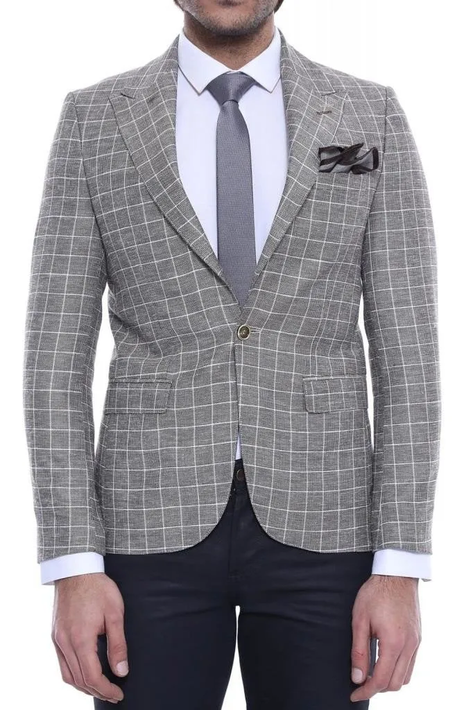 15597 Beige Blazer