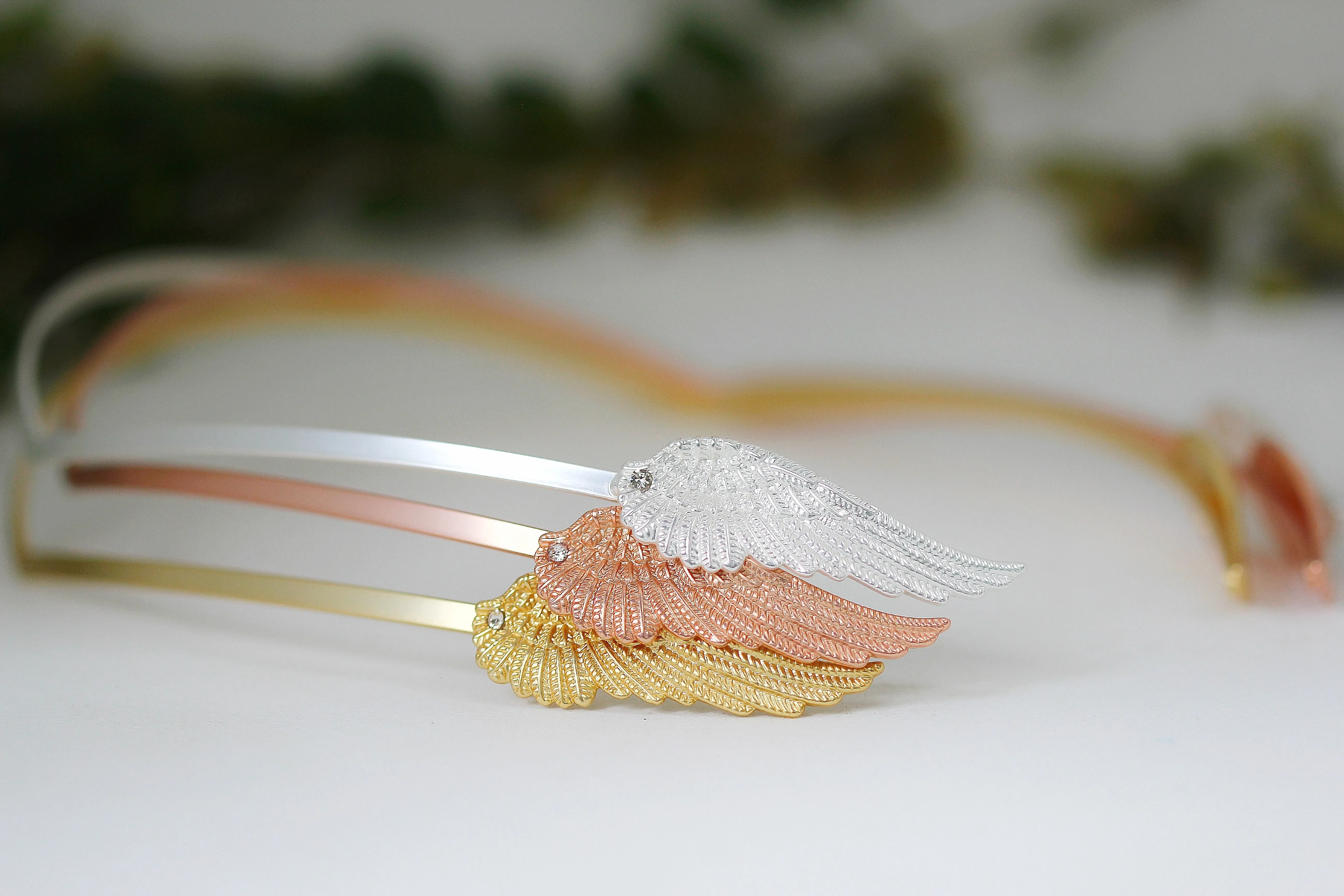 Angel Wings Goddess Crown