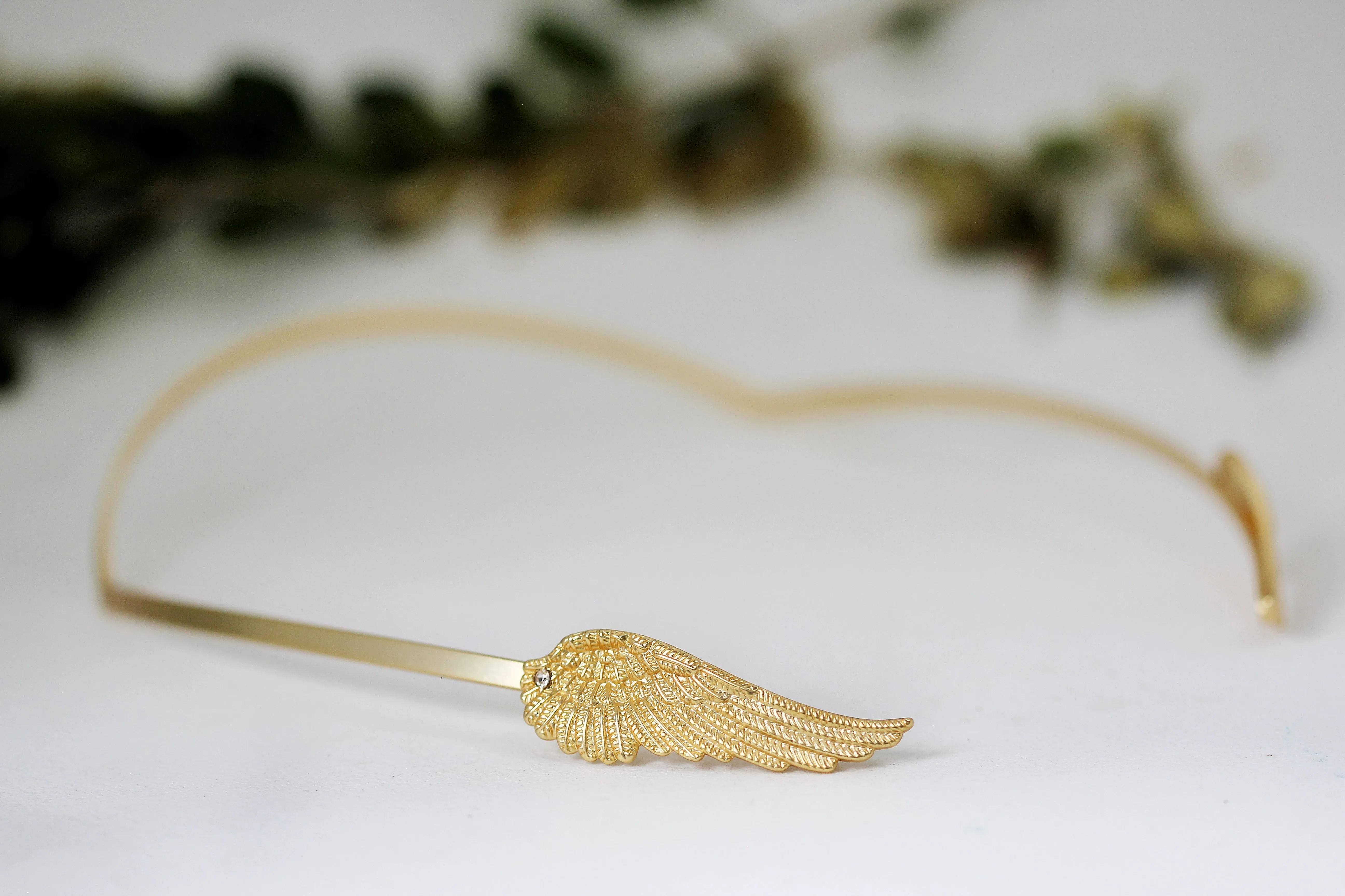 Angel Wings Goddess Crown