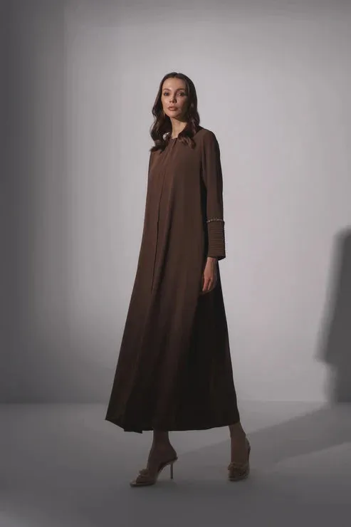 Aysha Open Front Women Abaya - Modest Clothes