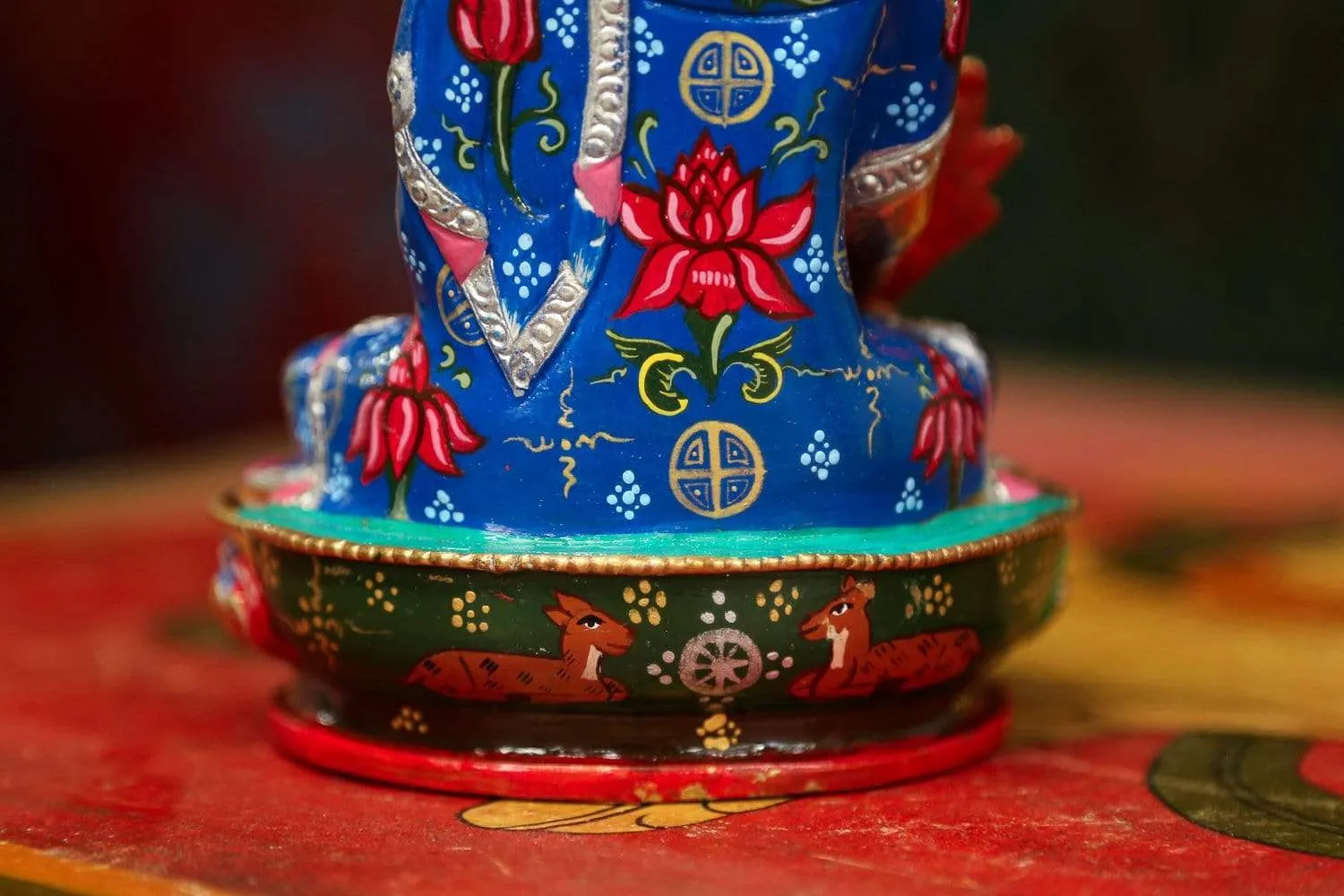 Blue Lotus Medicine Buddha Statue