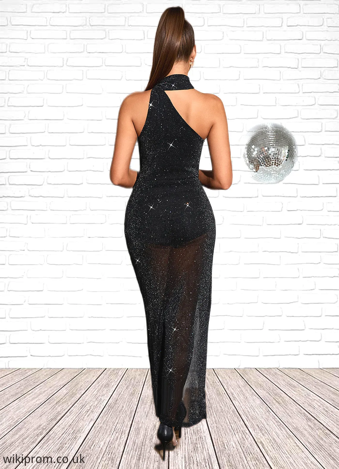 Callie Sequins Asymmetrical Sexy Jumpsuit/Pantsuit Jersey Asymmetrical Dresses SWKP0022384