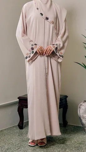 Camellia Almond Milk Abaya