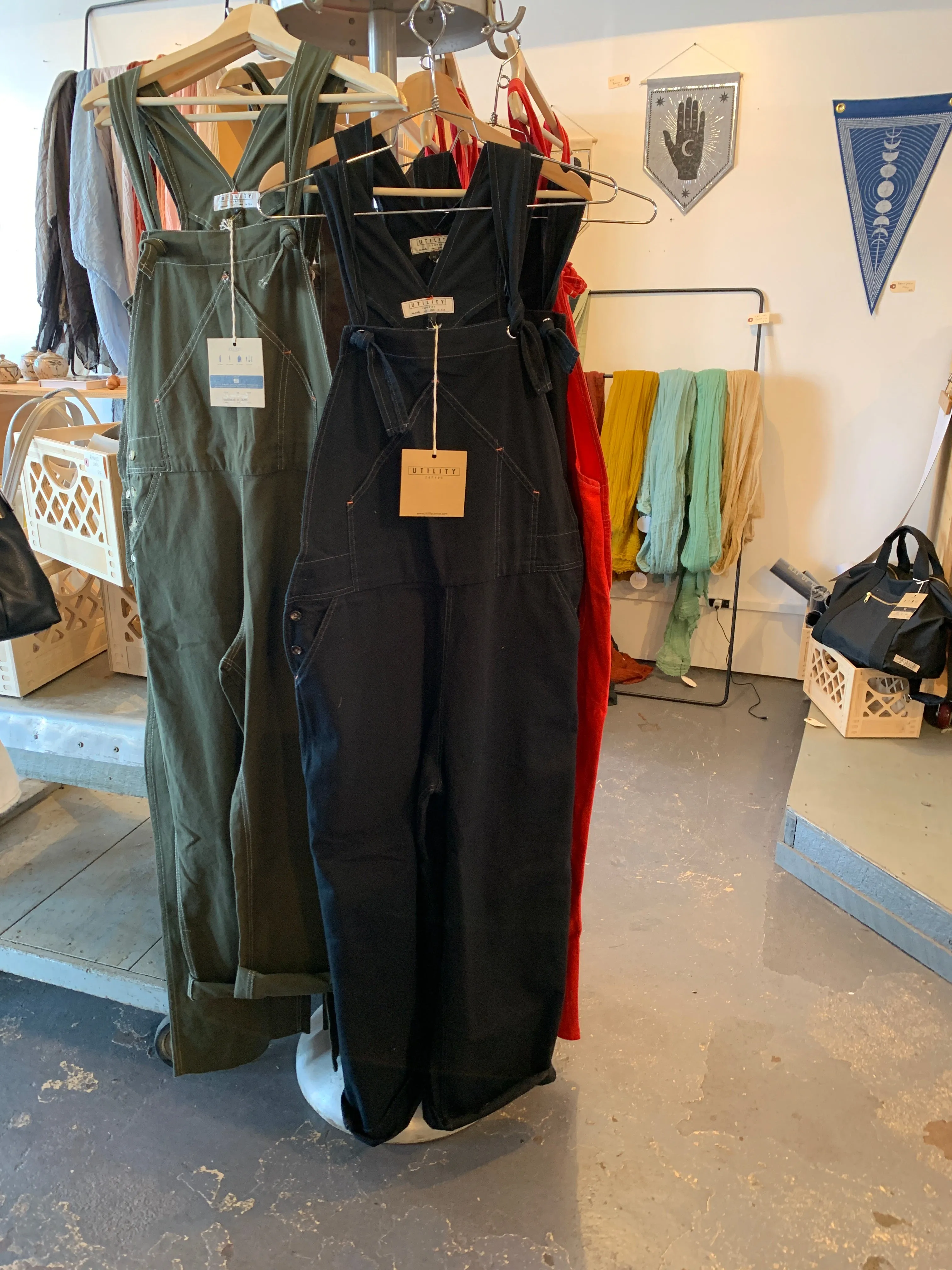Canvas Overalls by Utility Canvas
