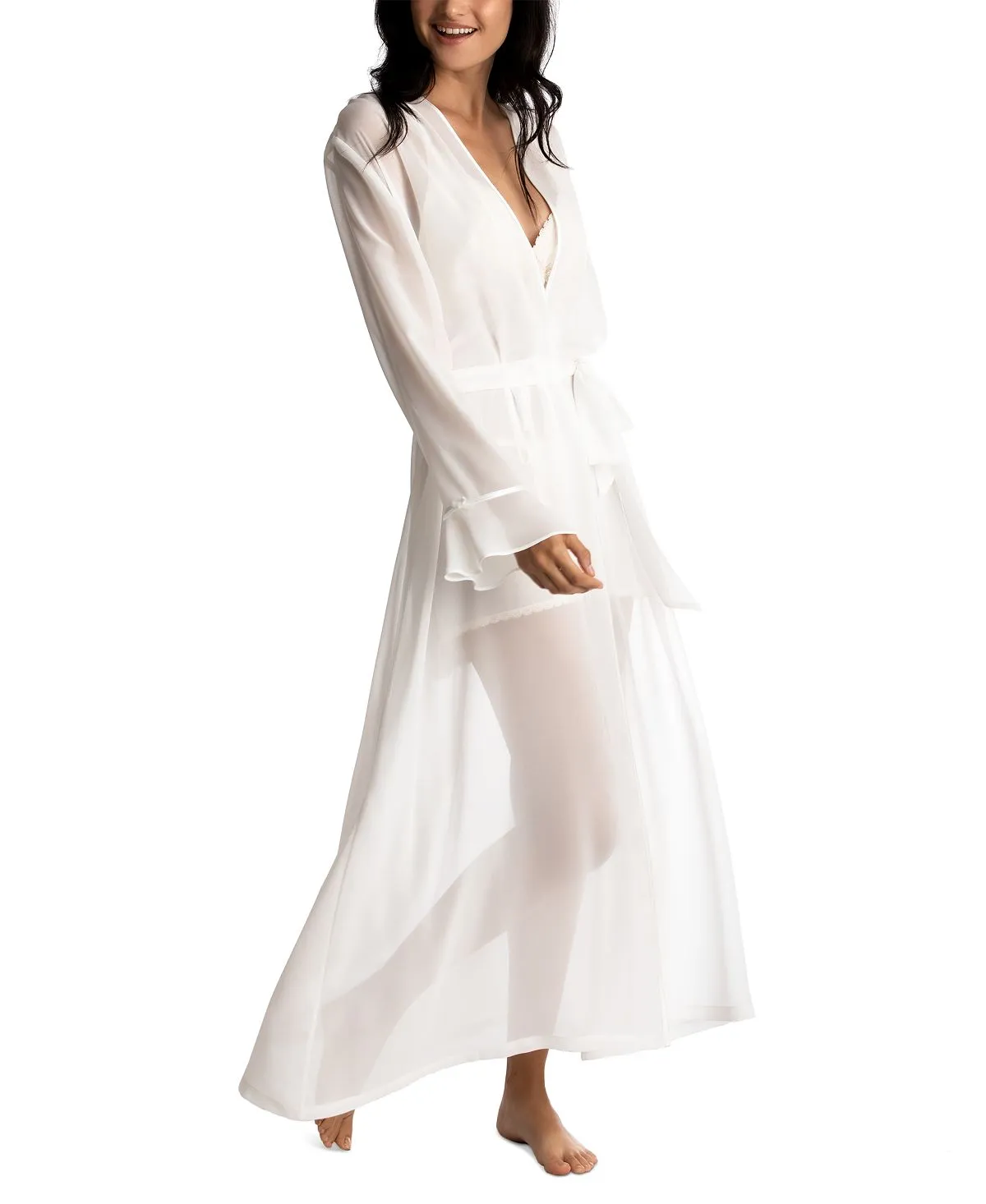 Chiffon wrap robe for keepsake Linea Donatella