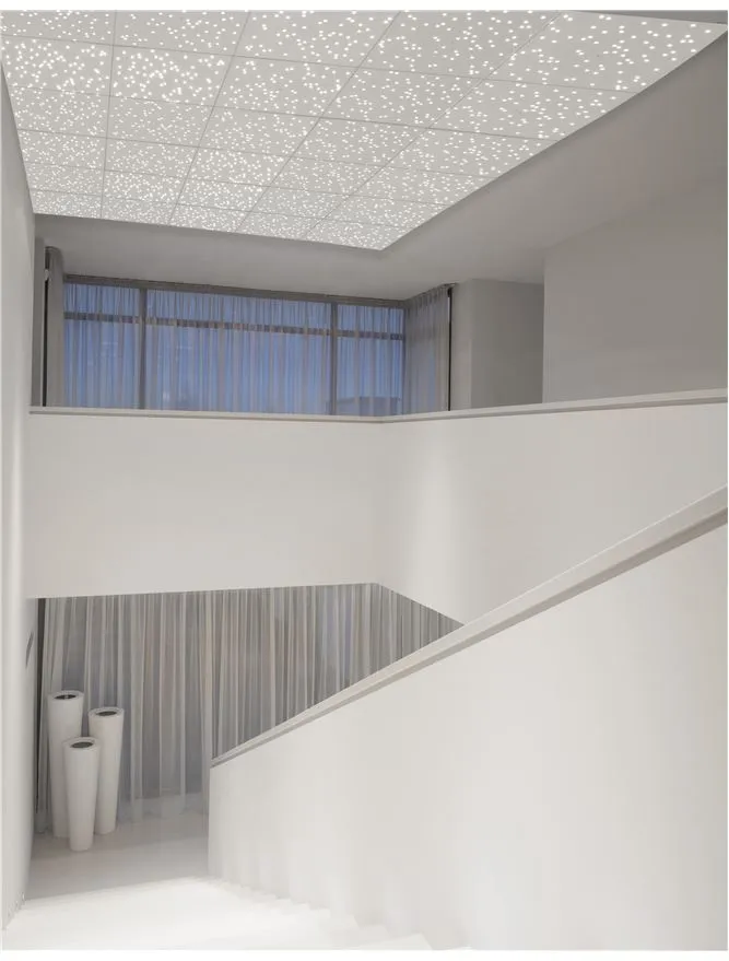 CIE White ABS Starry Night Remote Control Modular Ceiling Tile - ID 10579