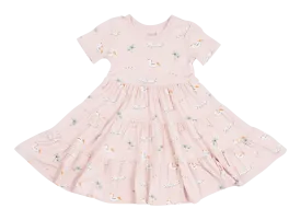 Court Culture x Kyte Baby Beach Blush Tiered Dress