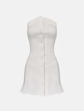 Court Dress Virgin White