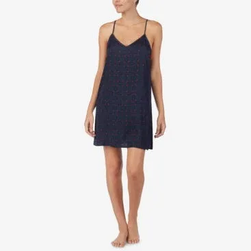 DKNY Womens Racerback Chemise Nightgown