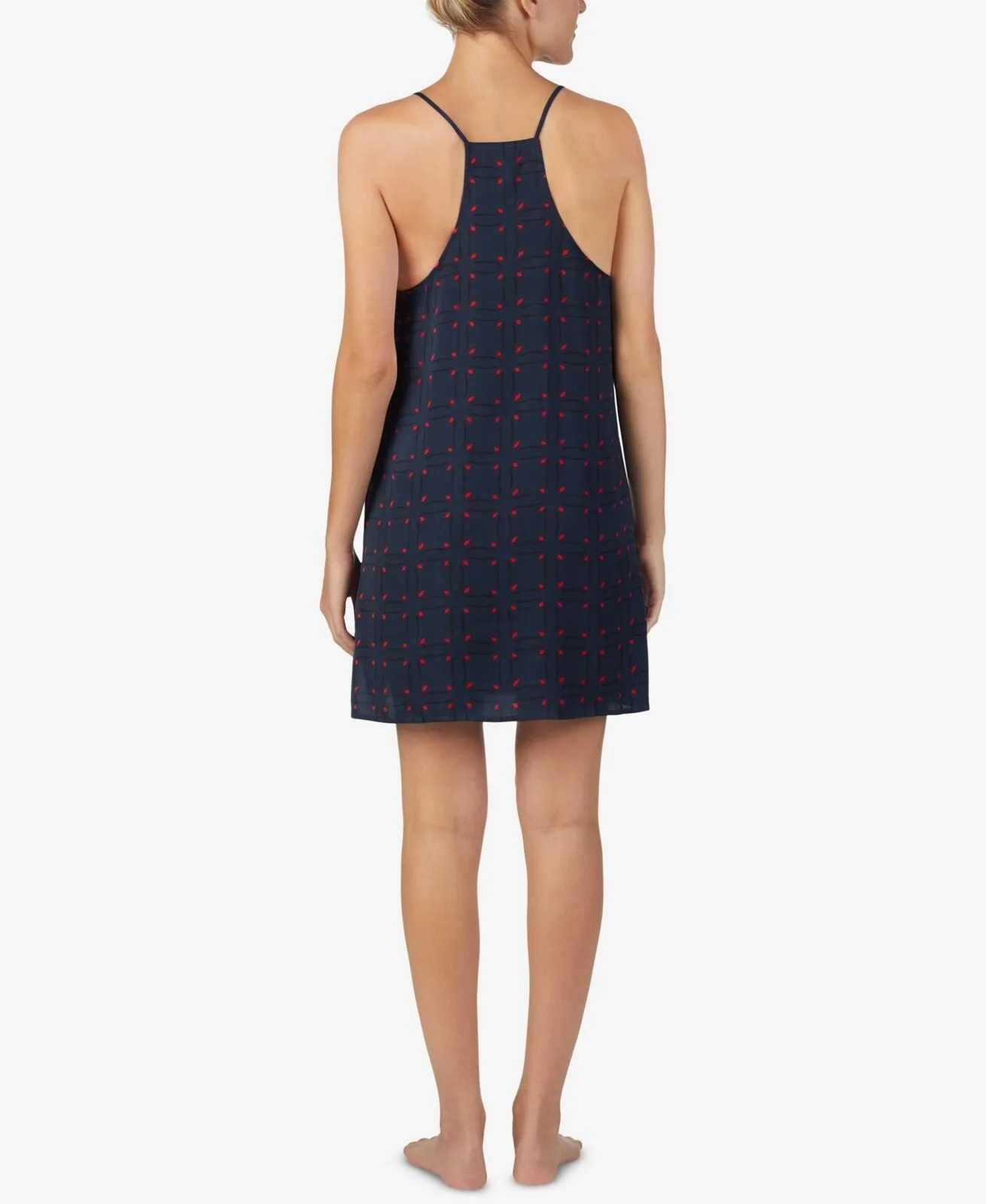 DKNY Womens Racerback Chemise Nightgown
