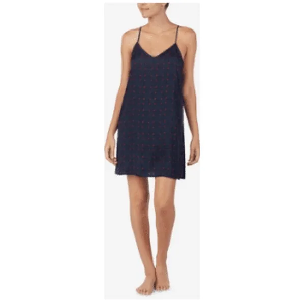 DKNY Womens Racerback Chemise Nightgown