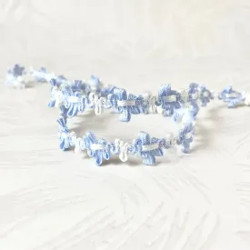 Double Loop Rococo Braid  - Multiple Colorways
