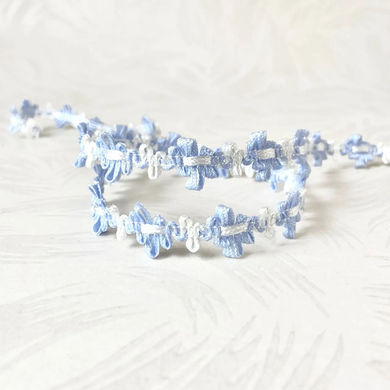 Double Loop Rococo Braid  - Multiple Colorways