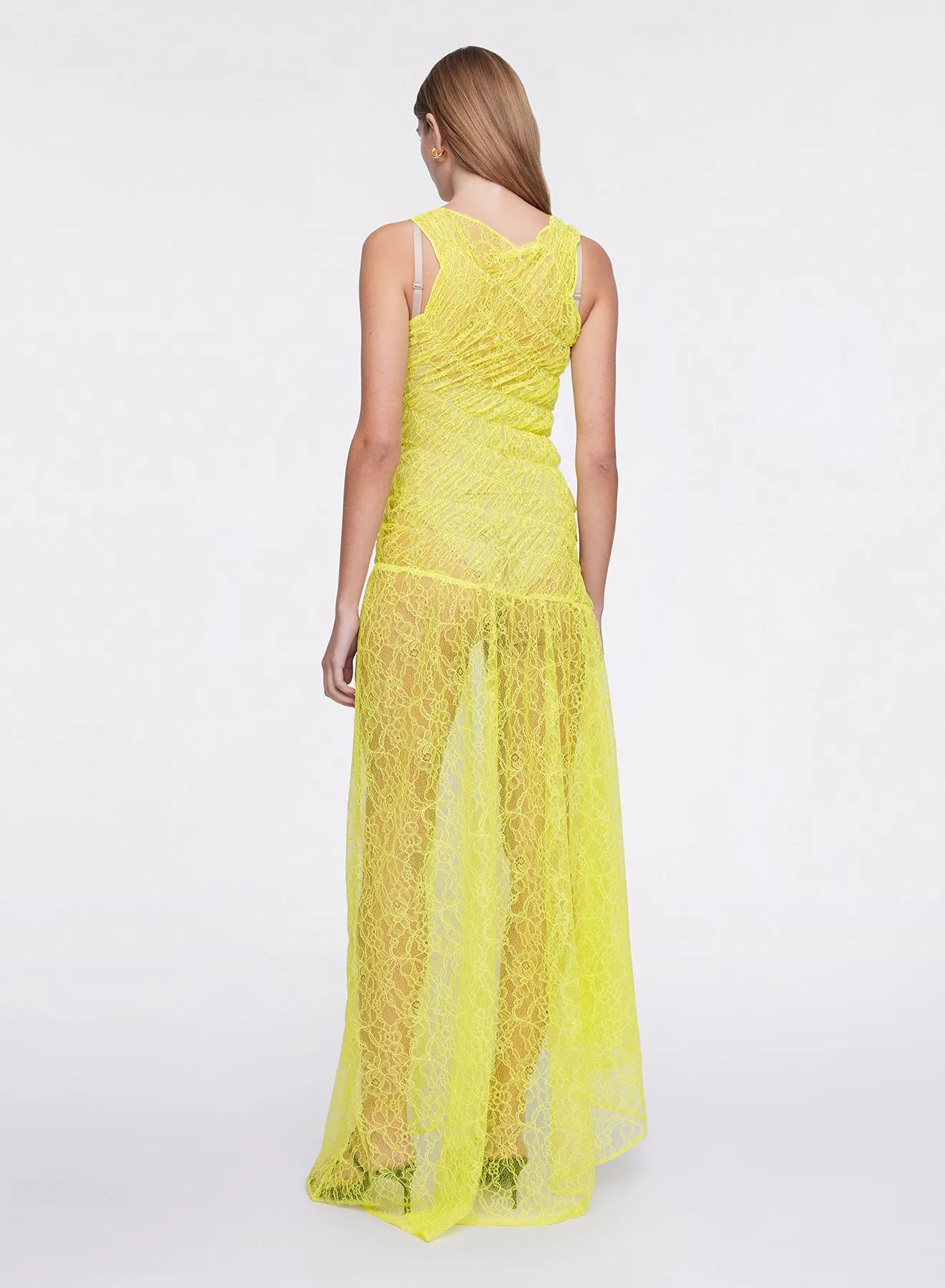ELIZA DRESS (NEON LACE)