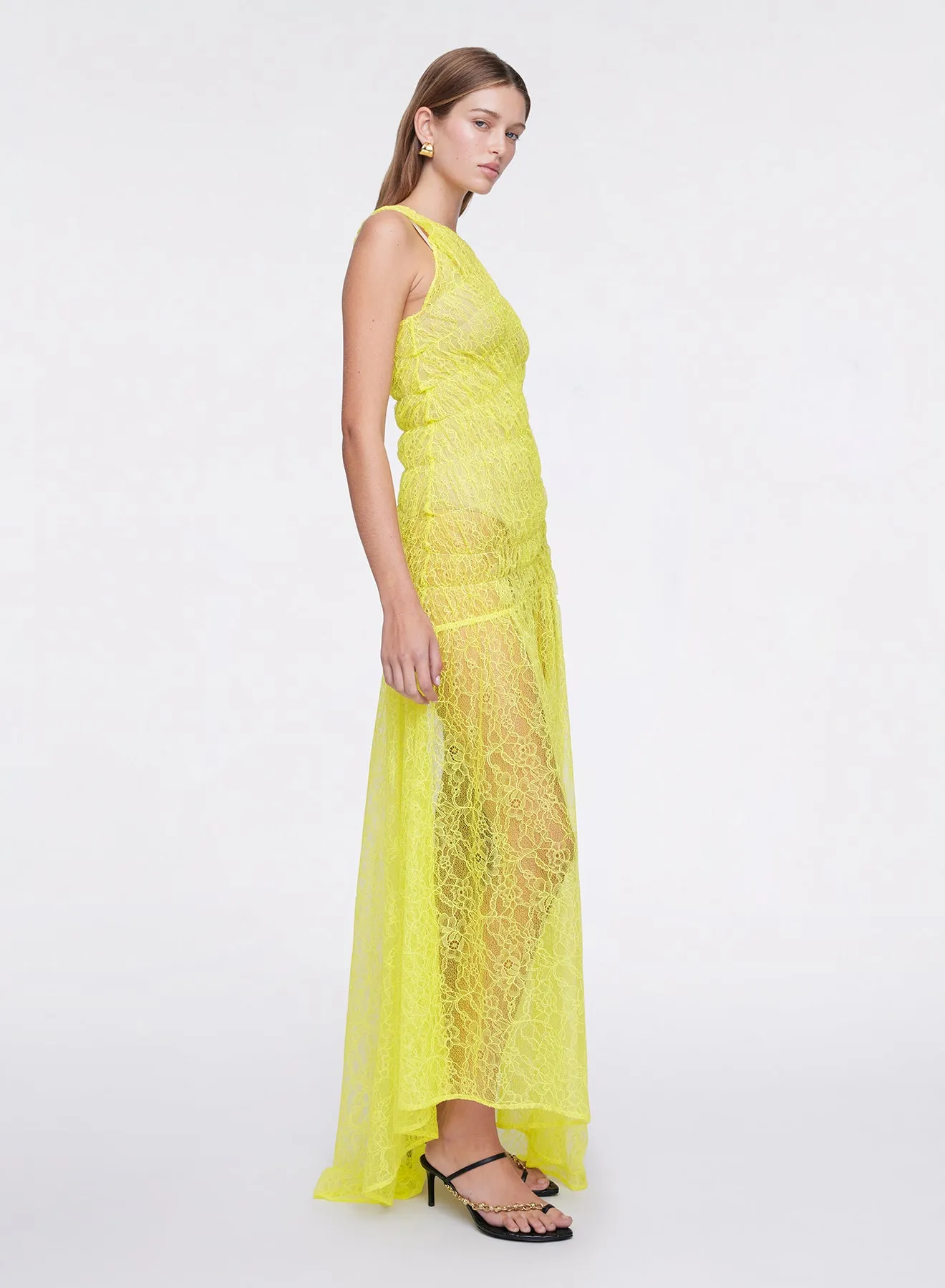 ELIZA DRESS (NEON LACE)