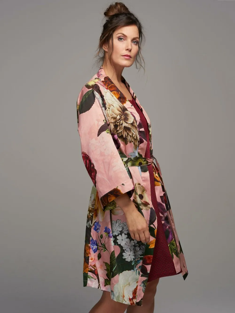 Essenza Fleur robe, pink/pink