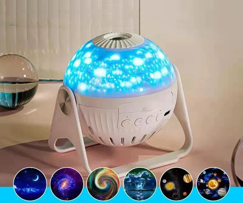 Galaxy Projector Starry Sky Projection Bedroom Bedside Night Light