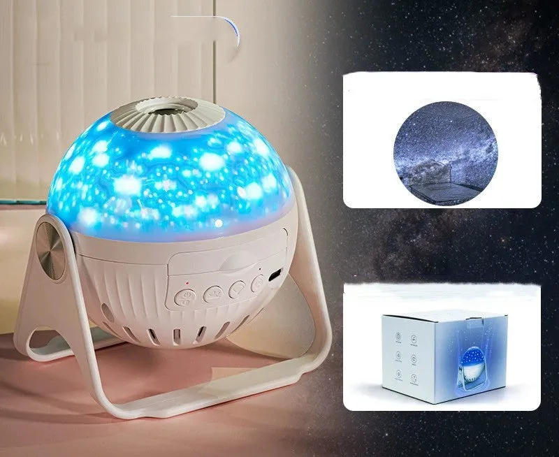 Galaxy Projector Starry Sky Projection Bedroom Bedside Night Light