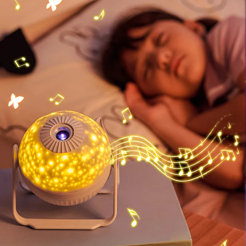 Galaxy Projector Starry Sky Projection Bedroom Bedside Night Light