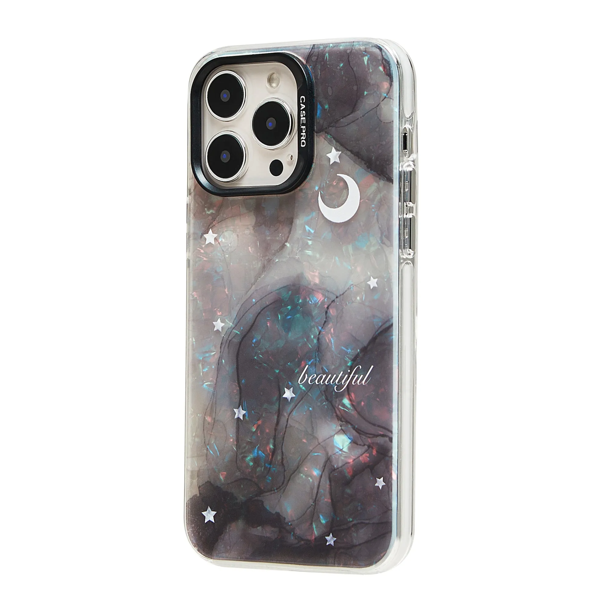 Glittery Starry Night Laser Phone Case