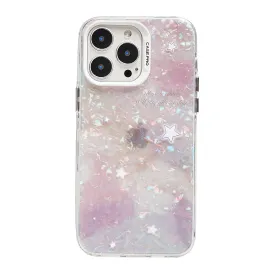 Glittery Starry Night Laser Phone Case
