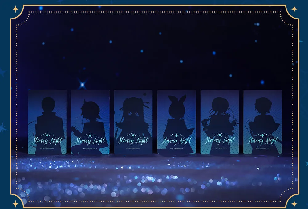 Hatsune Miku - Hatsune Miku Starry Night Acrylic Card BEMOE