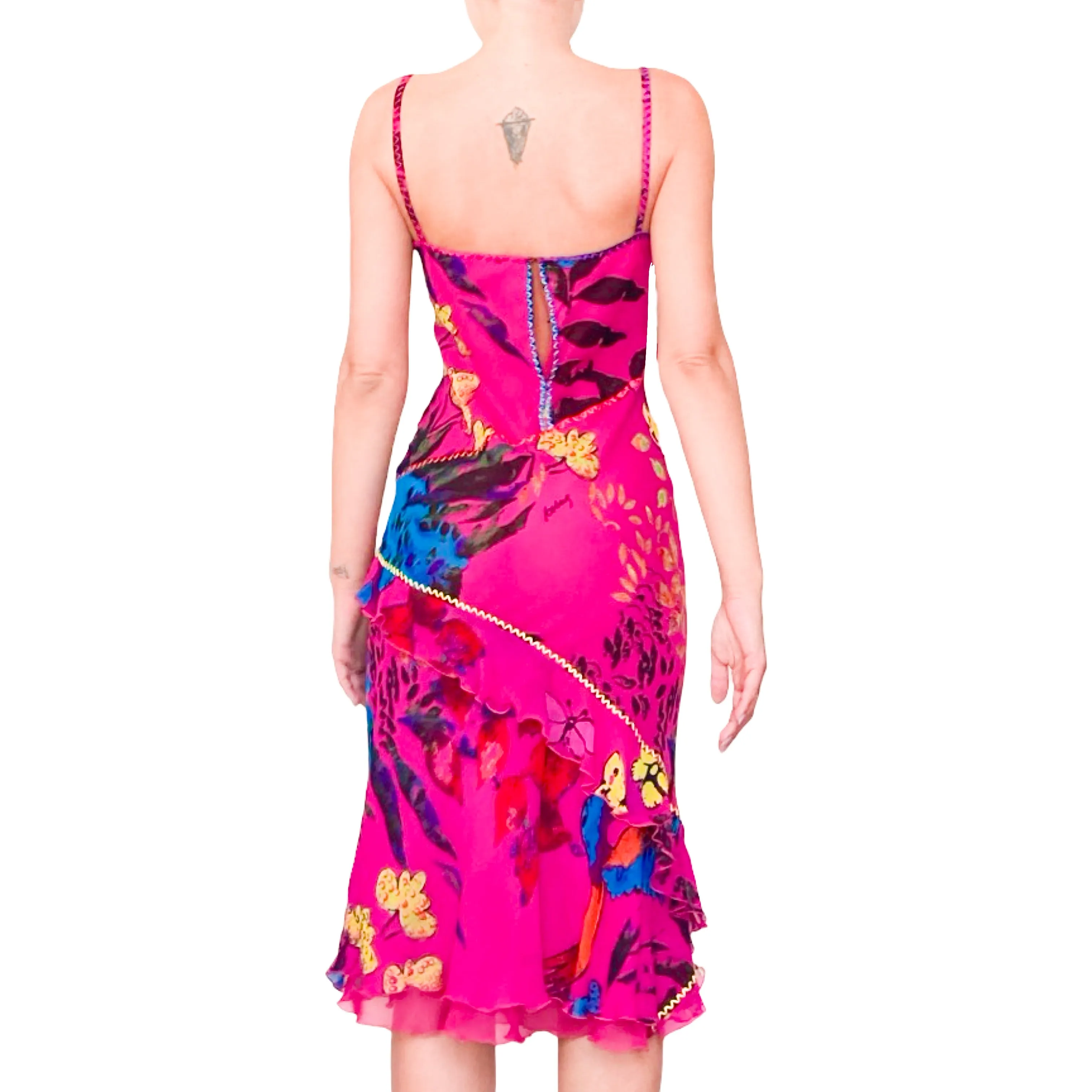 Iceberg S/S 2003 runway silk dress
