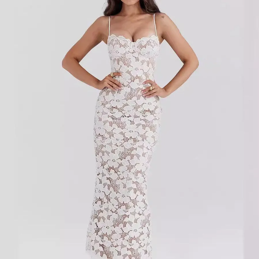 Madison Lace Maxi Dress