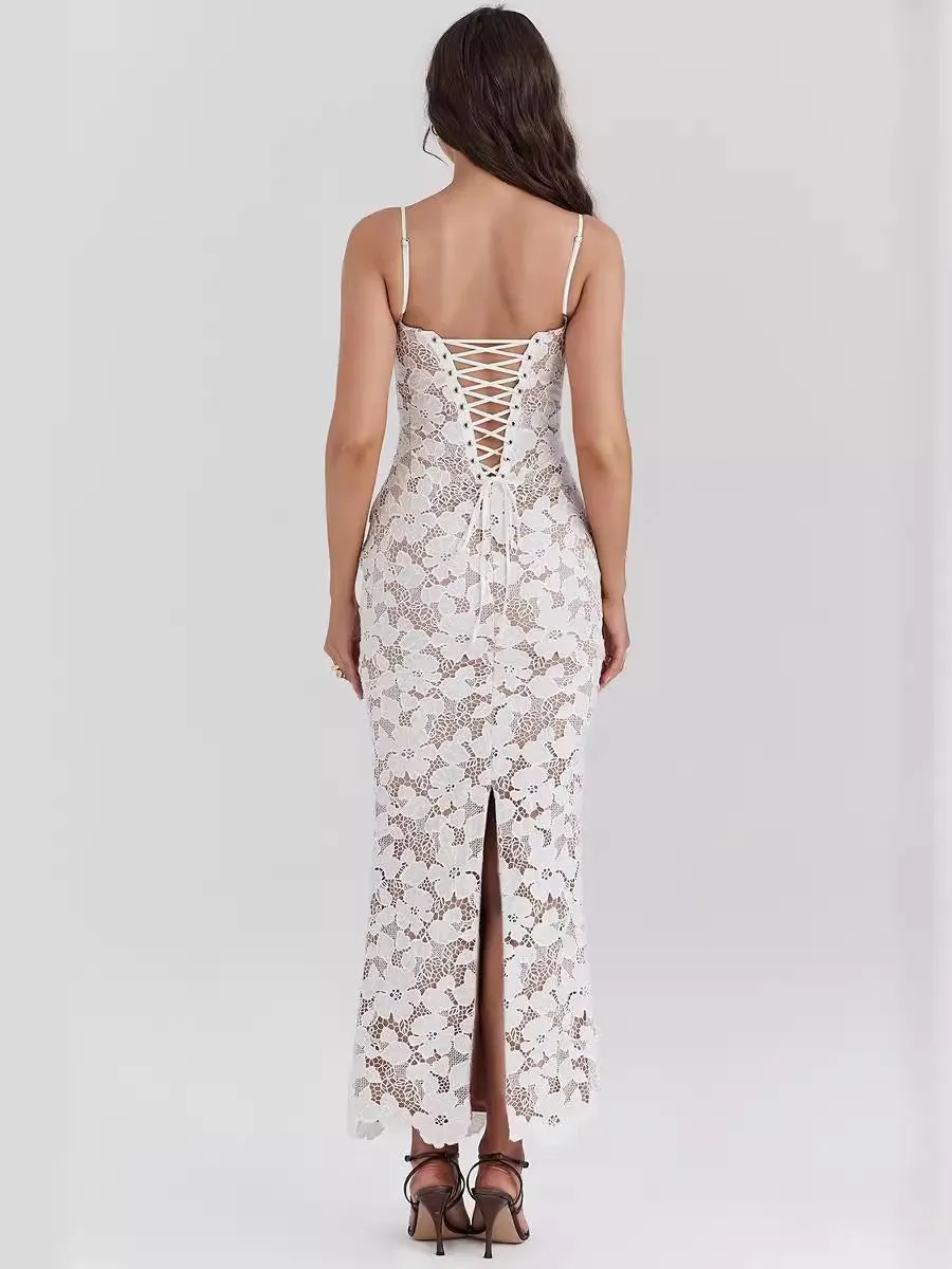 Madison Lace Maxi Dress