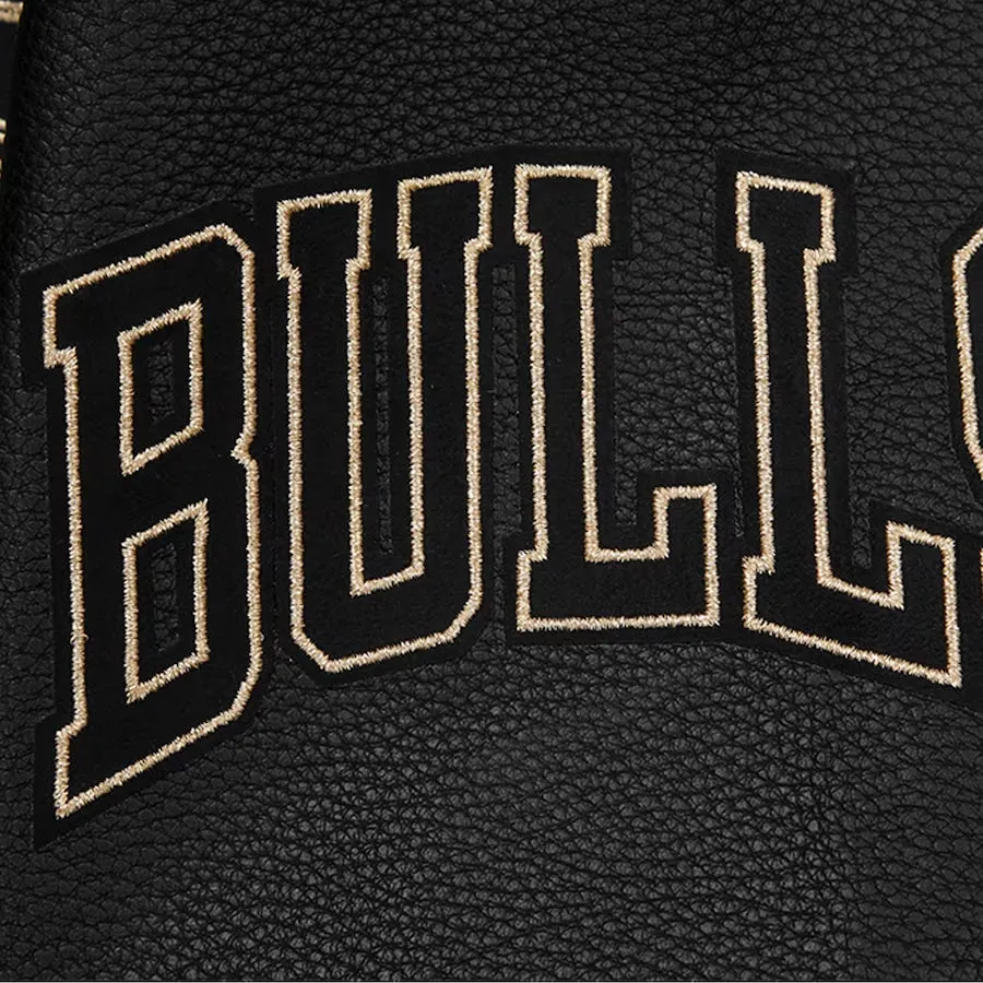 Men’s Chicago Bulls Black Varsity Jacket