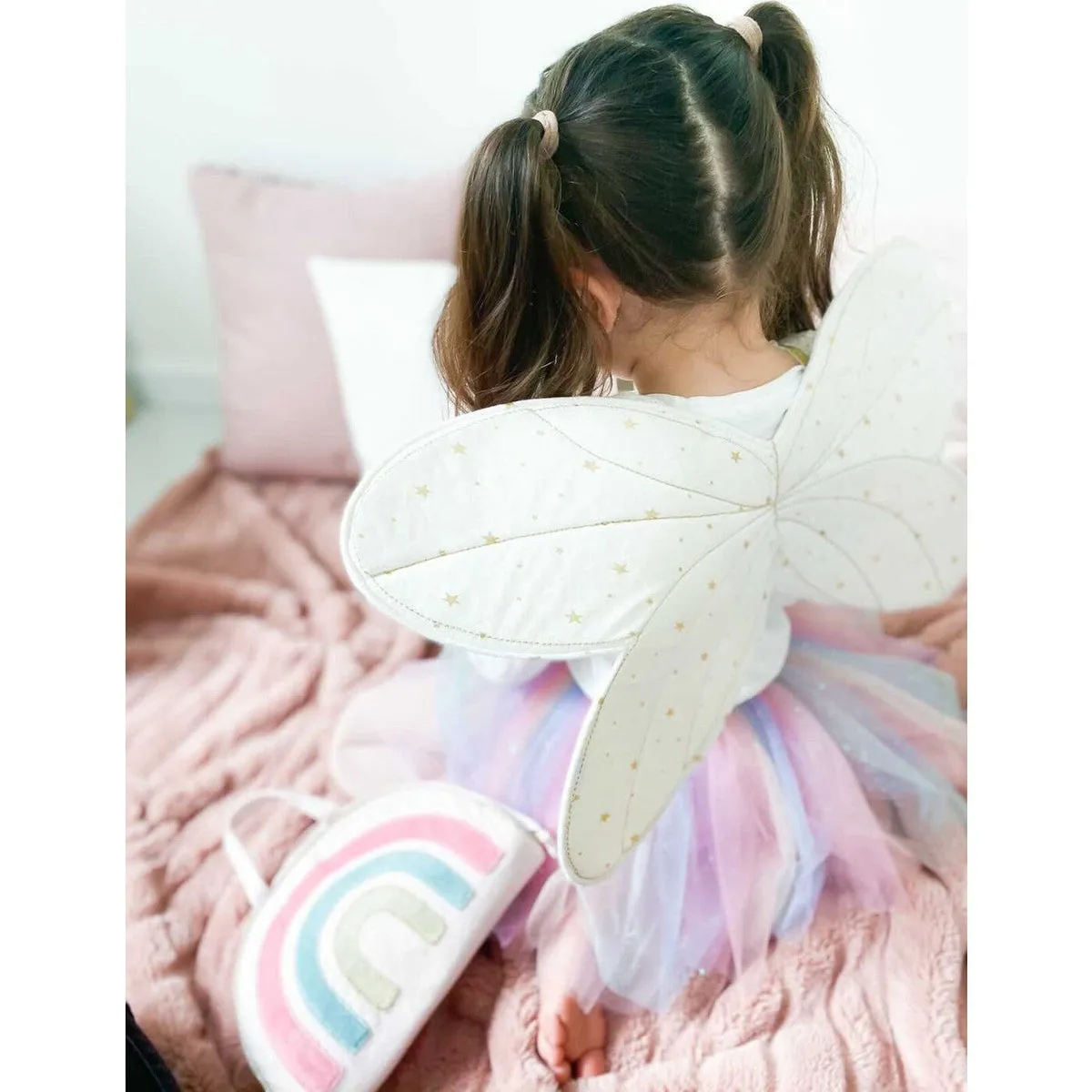 Mon Ami Fairy Wings & Star Magic Wand Set