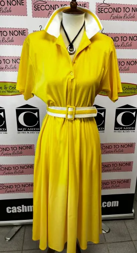 Mr. Edward Vintage Yellow Dress (Size M)