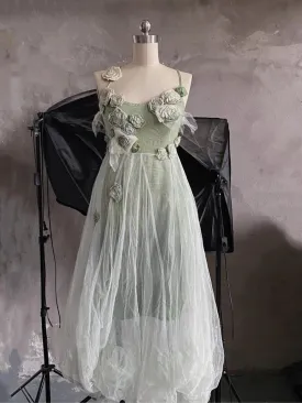 [Nature-Dyed by Plants with Customized Size] Cottage Fairy Dress