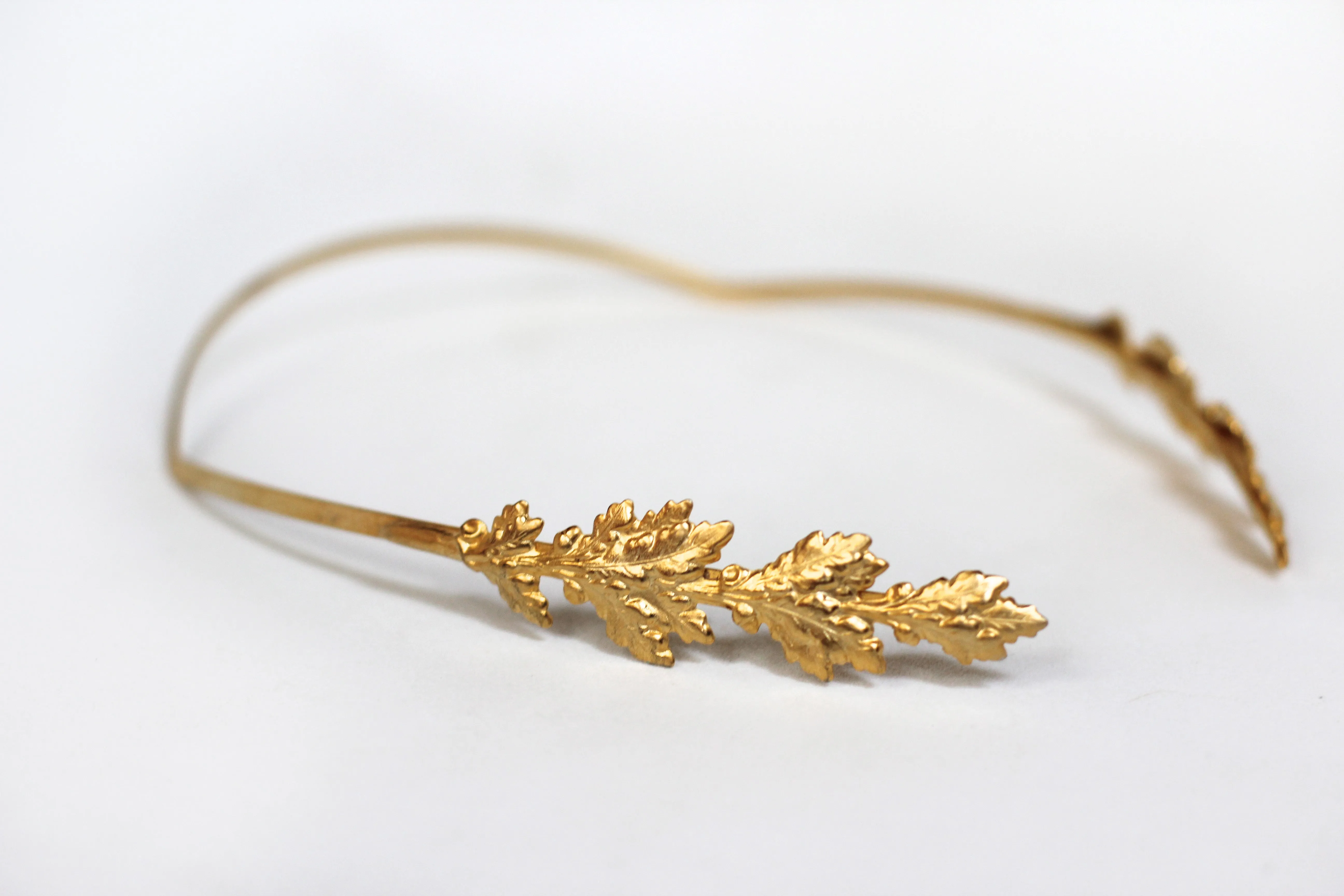 Oak Leaves Goddess Crown