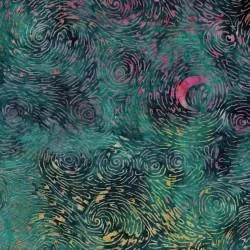 Painted Blossoms-Starry Night Batik