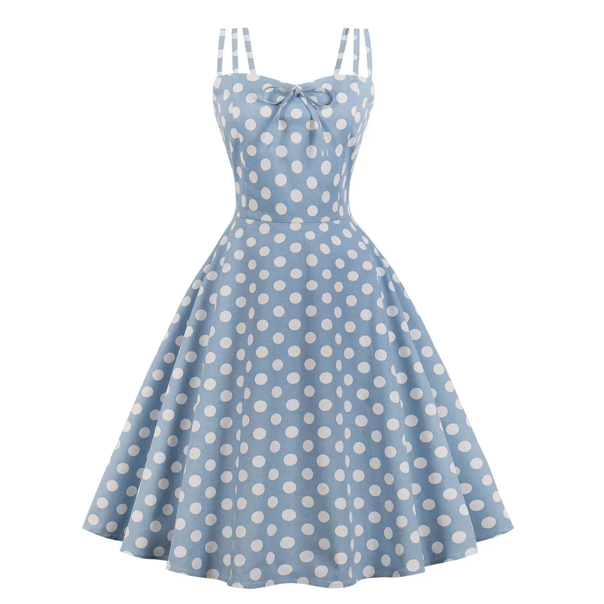 Polka Dots Vintage Summer Dress