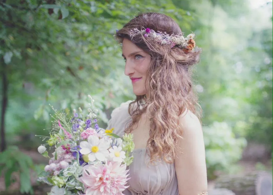 Preorder * Dried Flowers Goddess Crown
