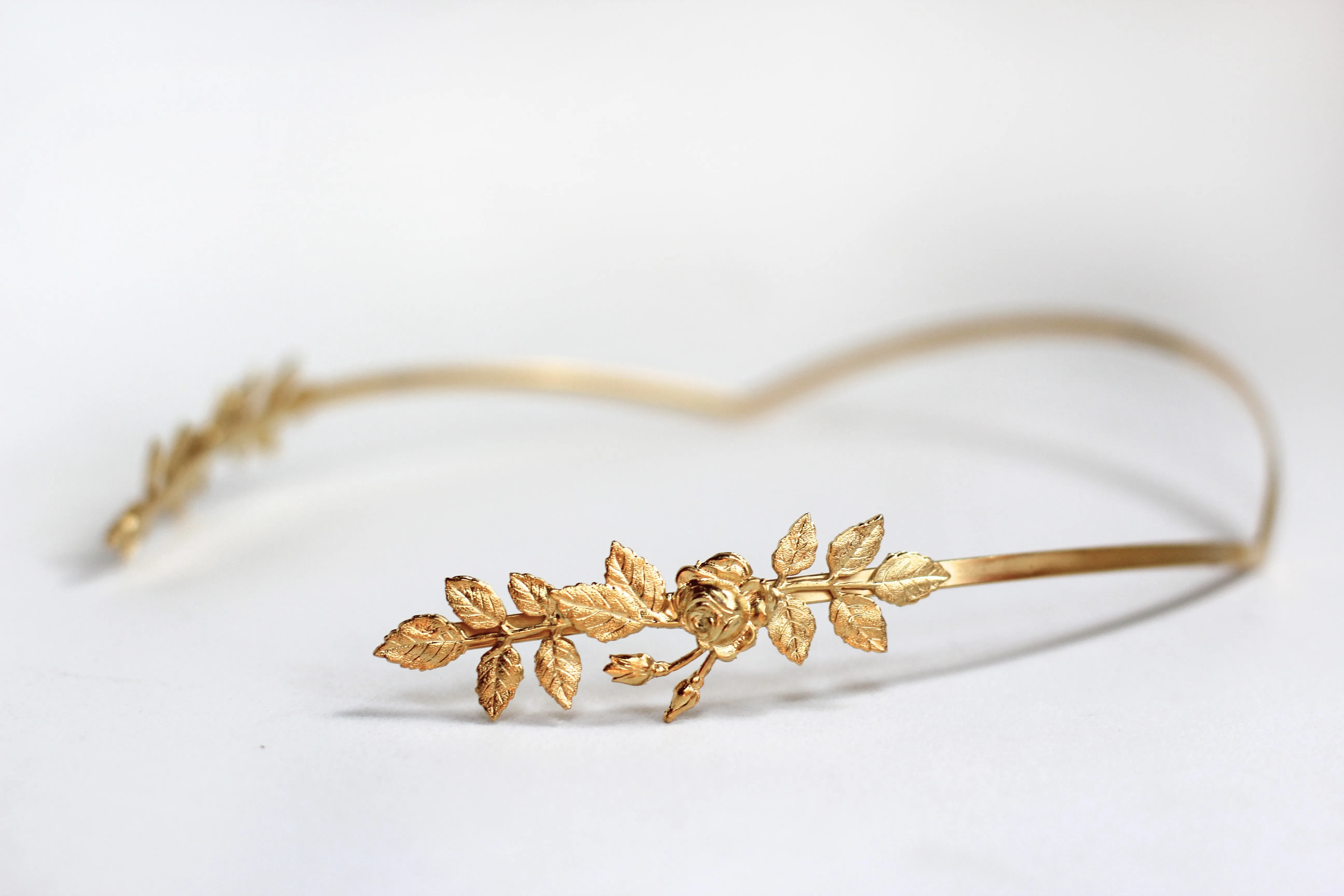 Preorder * Rose Leaves Goddess Crown