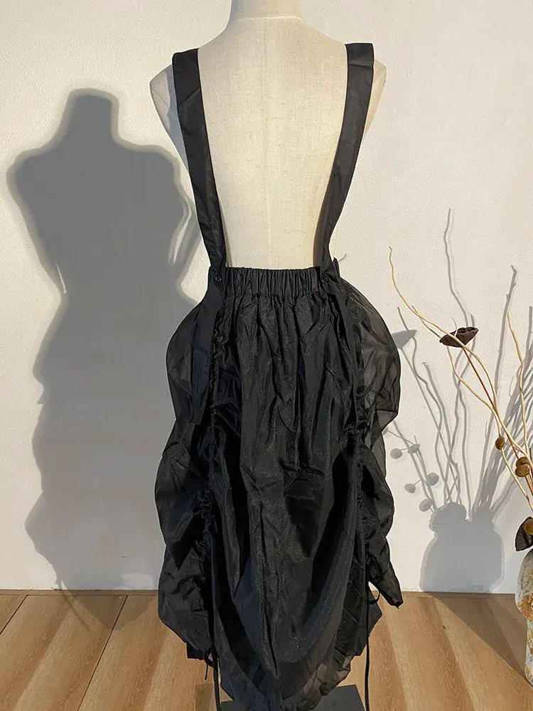 Ranada Rouched Overall Skirt