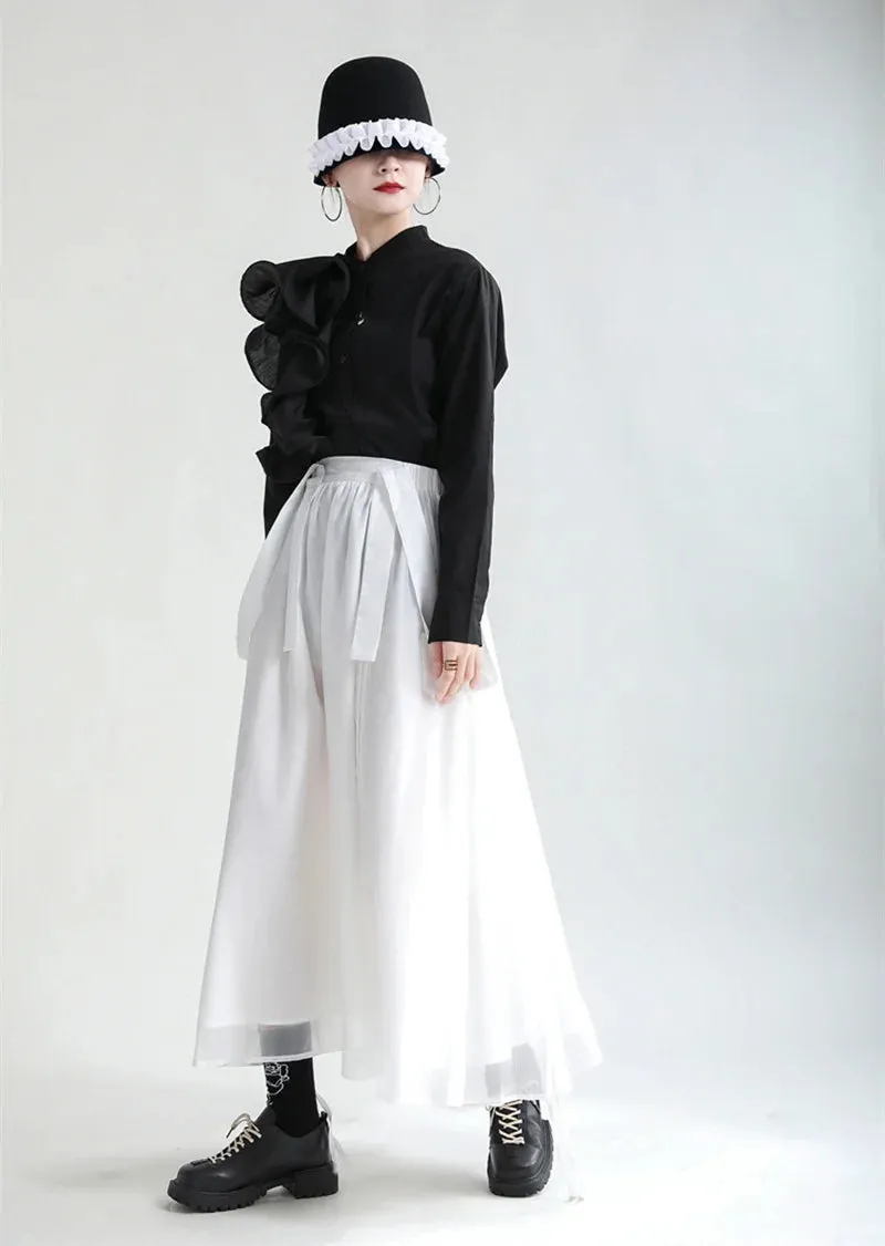 Ranada Rouched Overall Skirt