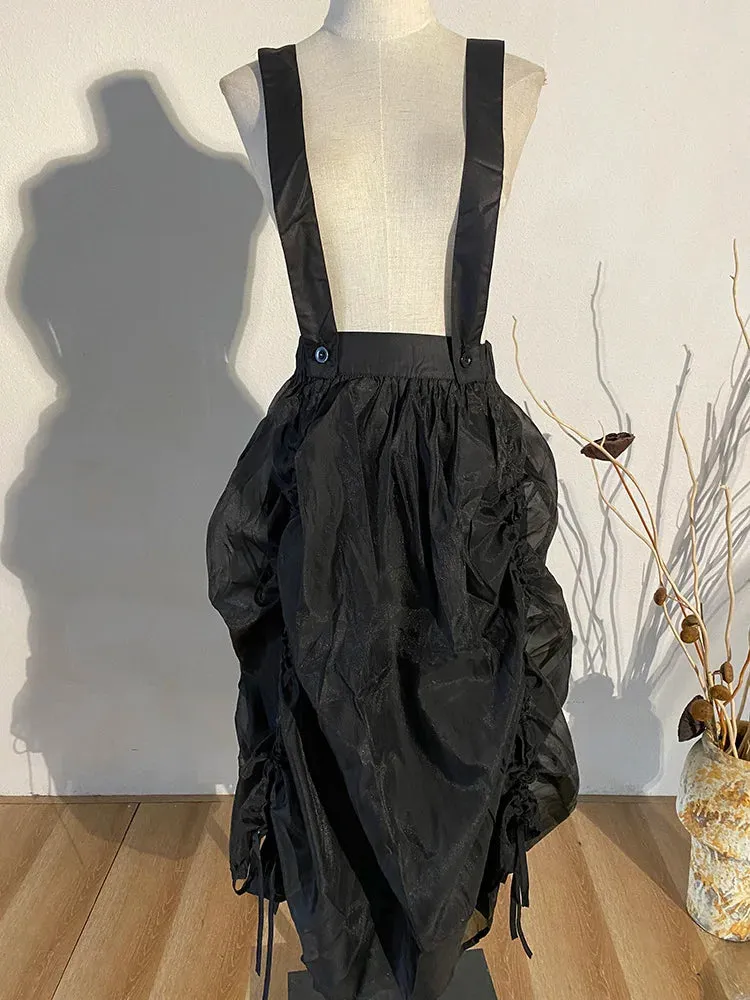Ranada Rouched Overall Skirt