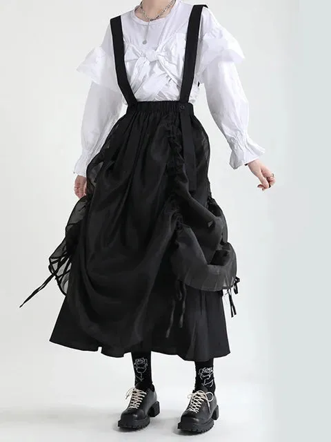 Ranada Rouched Overall Skirt