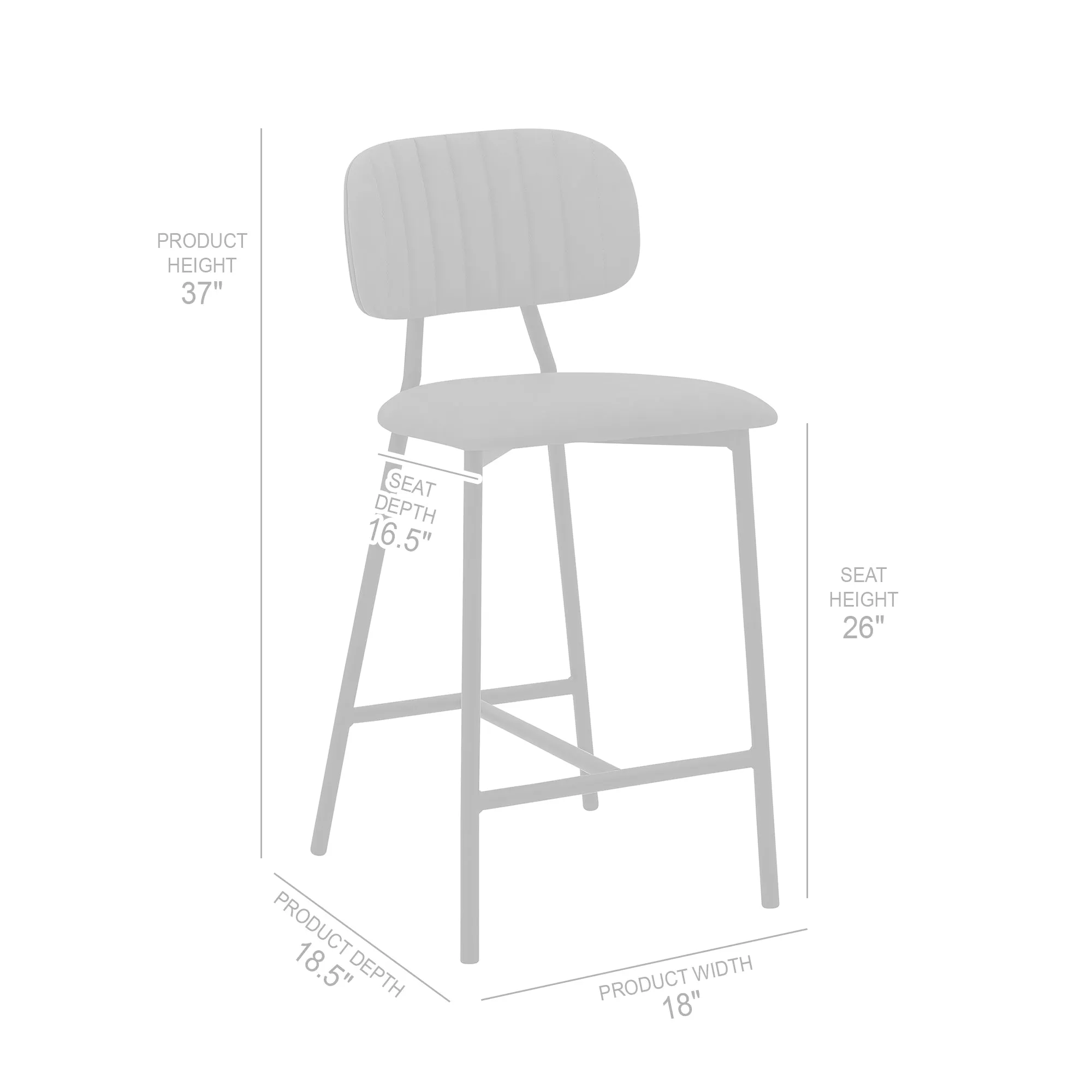 Rococo Barstool