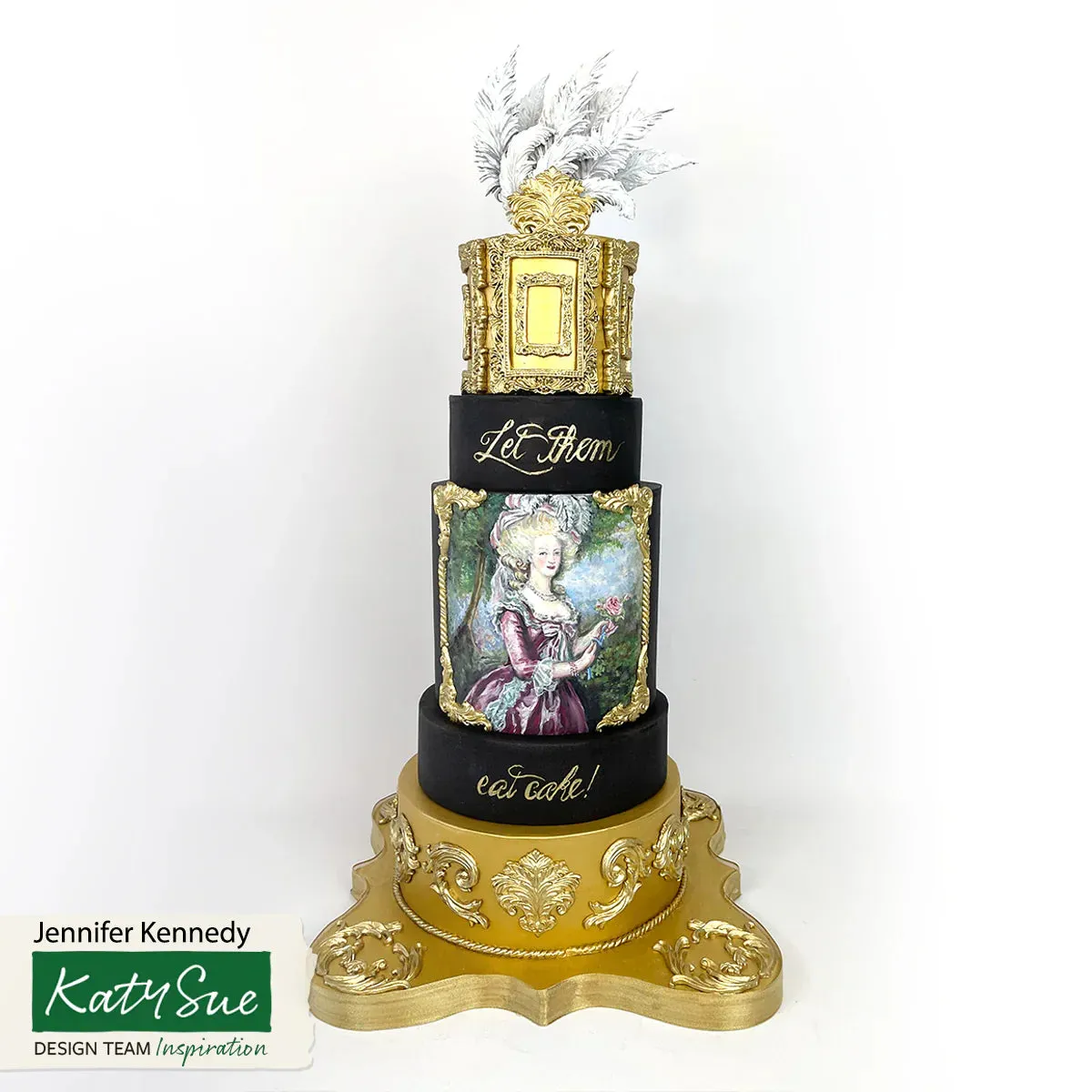 Rococo Flourishes Silicone Mould