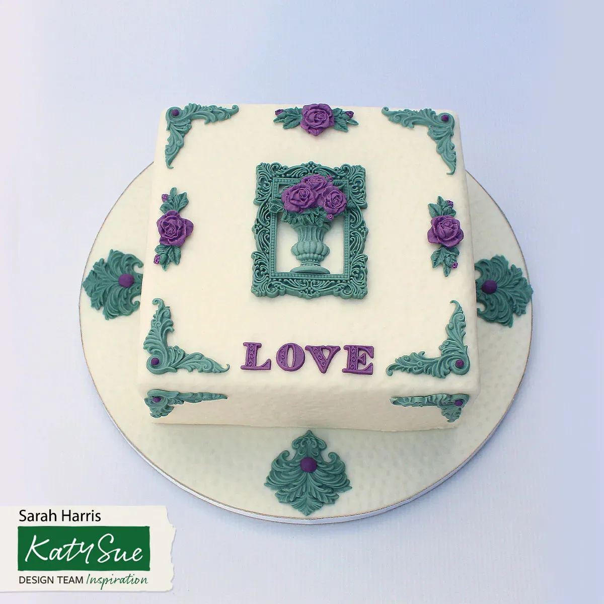 Rococo Flourishes Silicone Mould