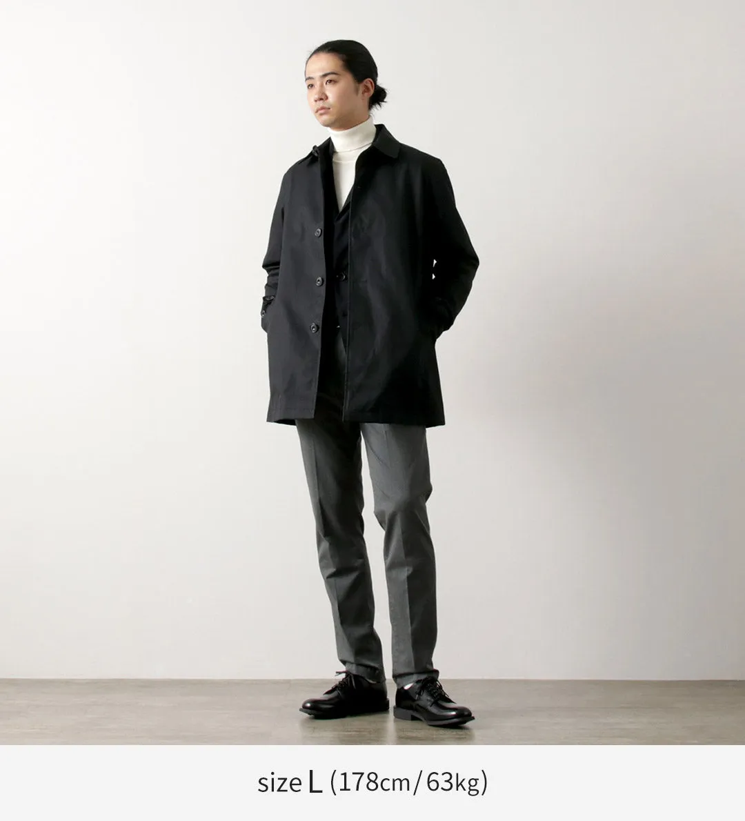 ROCOCO / High-Density Short Ball Collar Coat