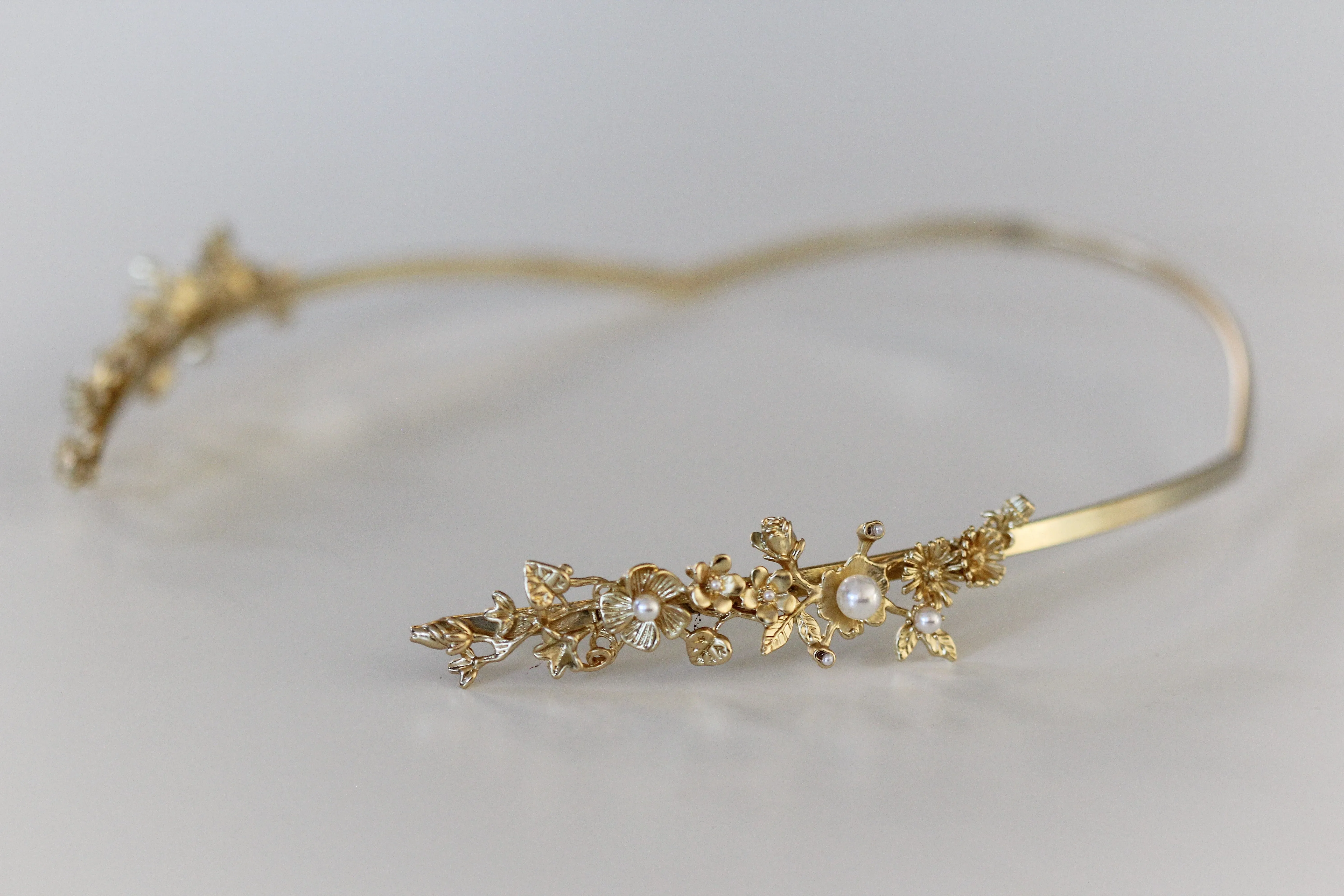 Spring Bloom Floral Goddess Crown