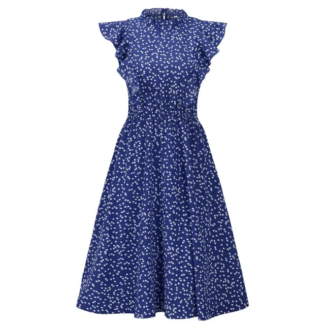 Stylemein - Knee Length A Line Dress